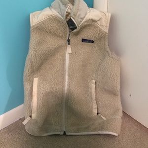 Women's Cream Patagonia Vest